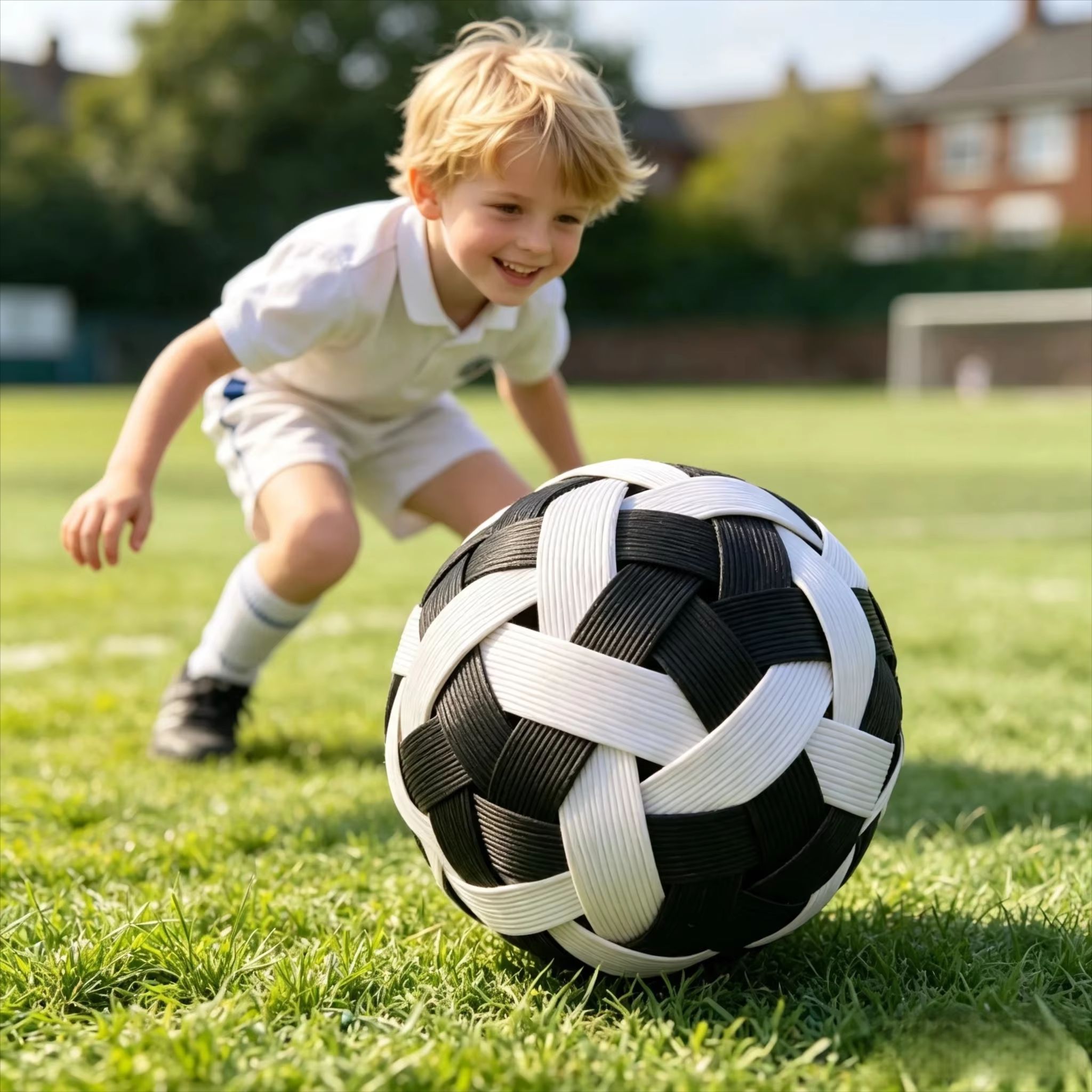 Kids Outdoor Games - Kids Sepak Takraw Rattan Ball Hand