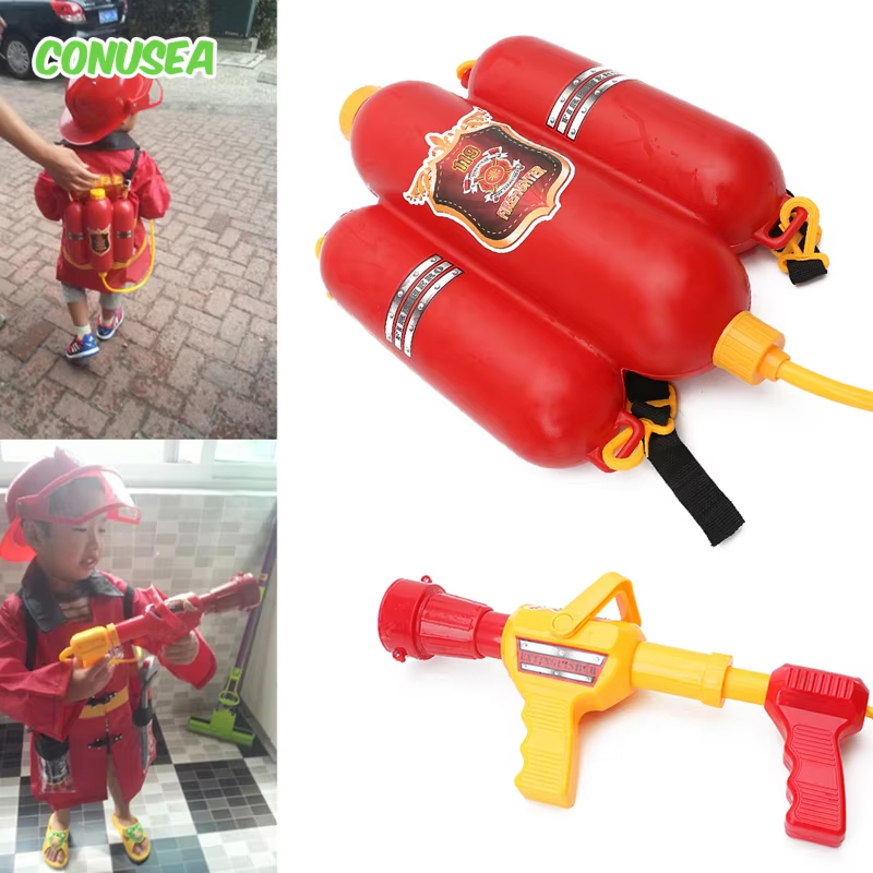 Kids Outdoor Backpack - Fire Backpack Water Gun Large Capacity