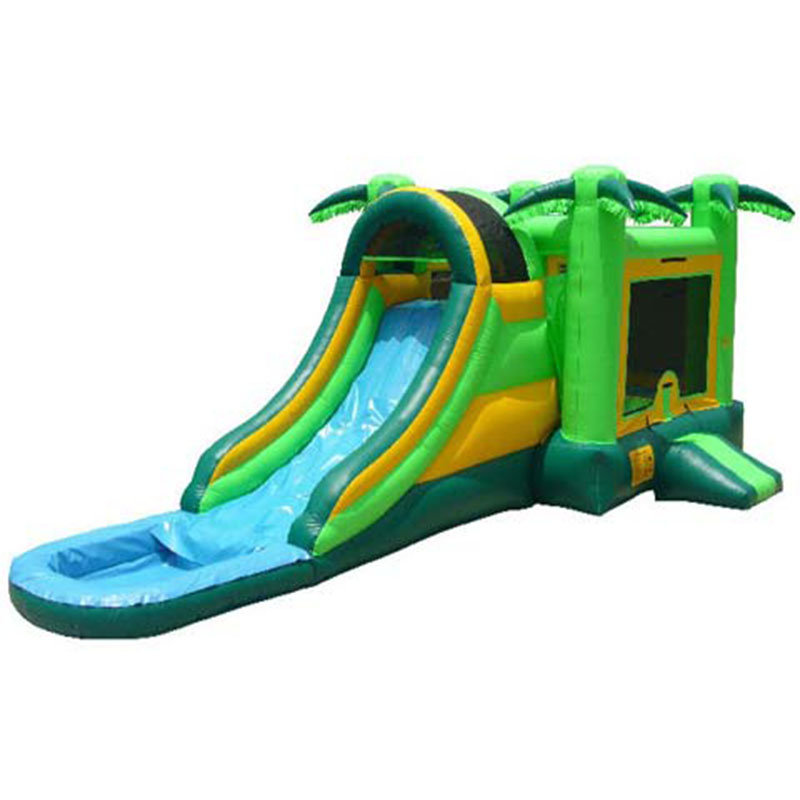 Kids Outdoor House With Slide - Mingrui New design inflatable jumping bouncy