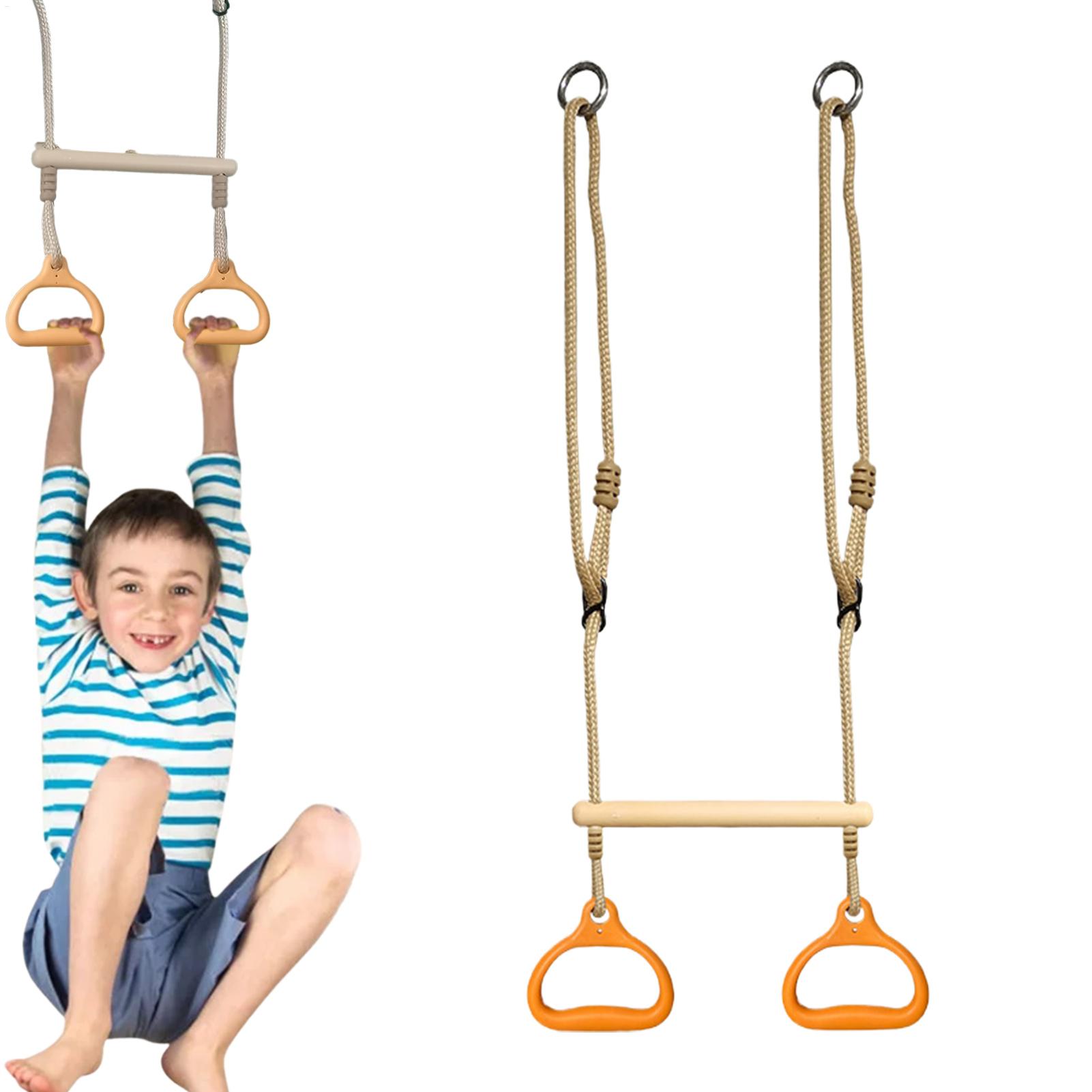 Kids Outdoor Gym Equipment - Swing Bar Gym Equipment Rings Bar