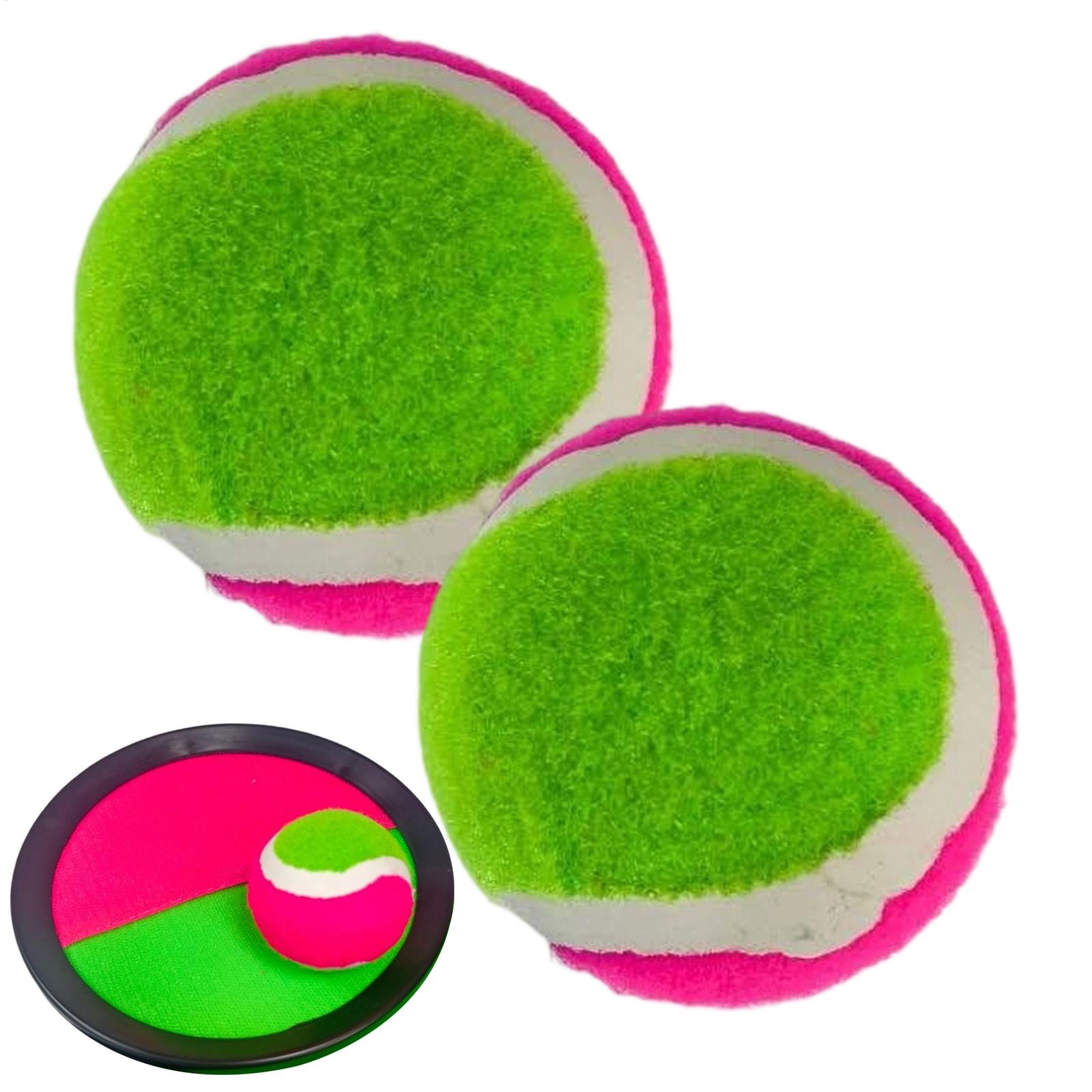 Kids Outdoor Games - 2pcs 2.5 Inch Sticky Toss Catching