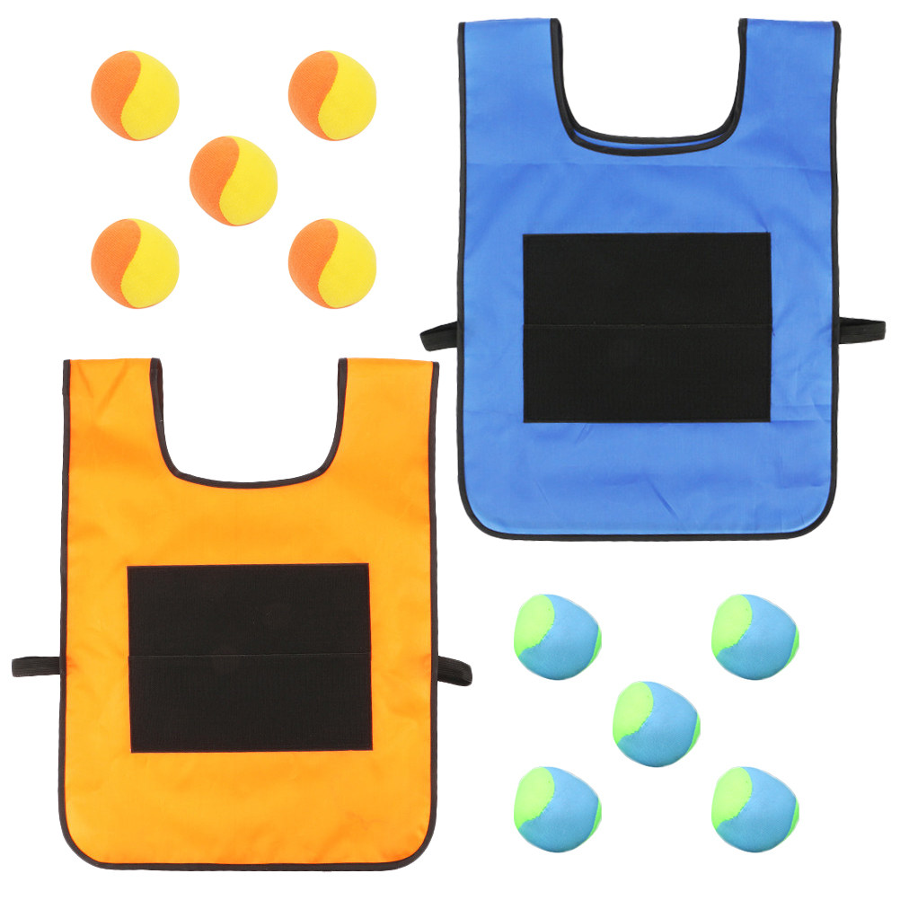Kids Outdoor Games - 2Sets Children Sticky Ball Vest Creative