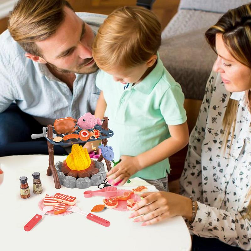 Kids Pretend Camping Set Mini  - Kids Outdoor Grill Set recension och pris