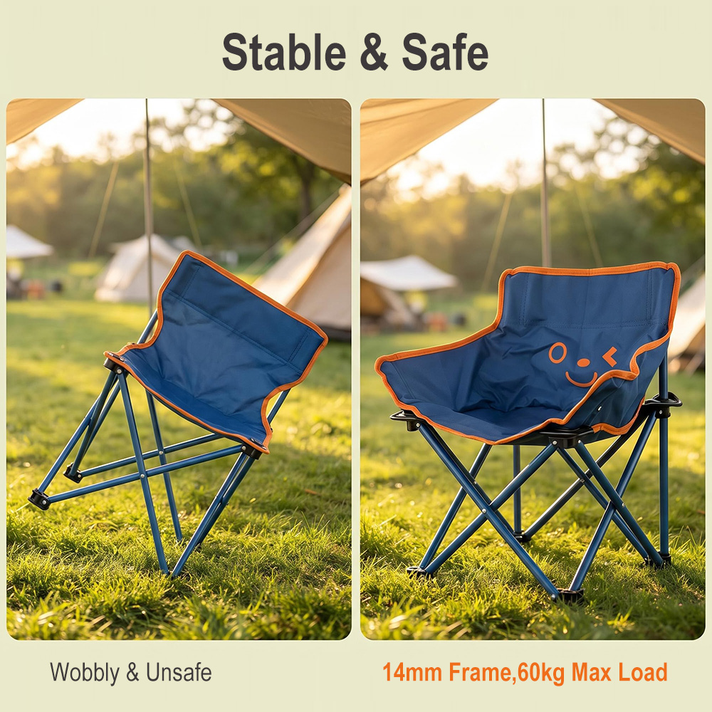 Outdoor Children's Folding Moo - Kids Outdoor Table And Chair Set recension och pris