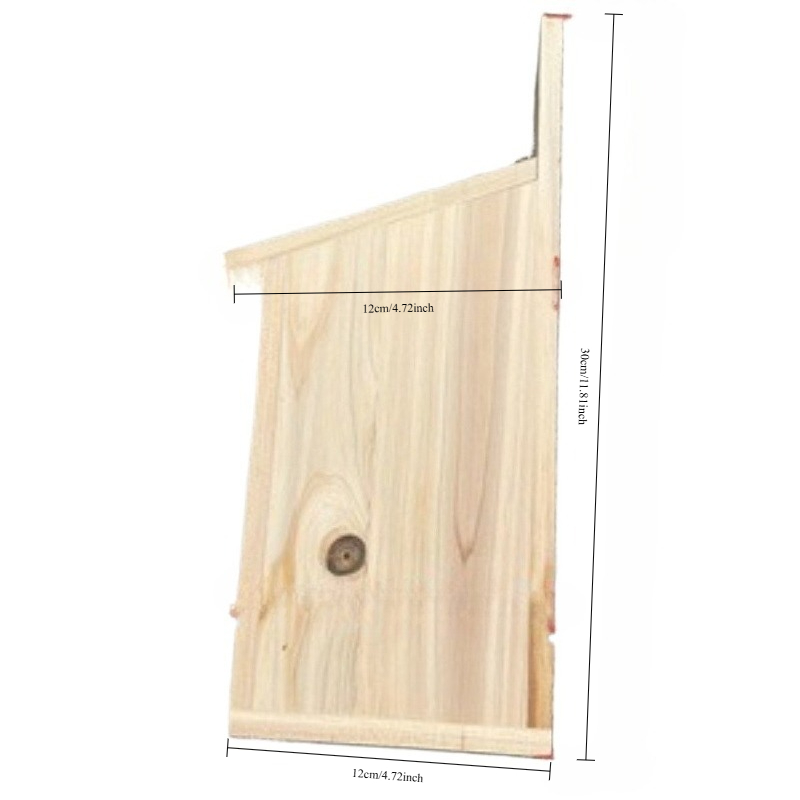 Outdoor Wooden Bird House Nest - Kids Outdoor Garden Toys recension och pris