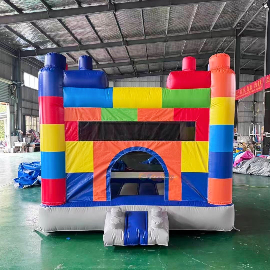 Kids Bounce House Jumping Cast - Kids Outdoor House With Slide recension och pris