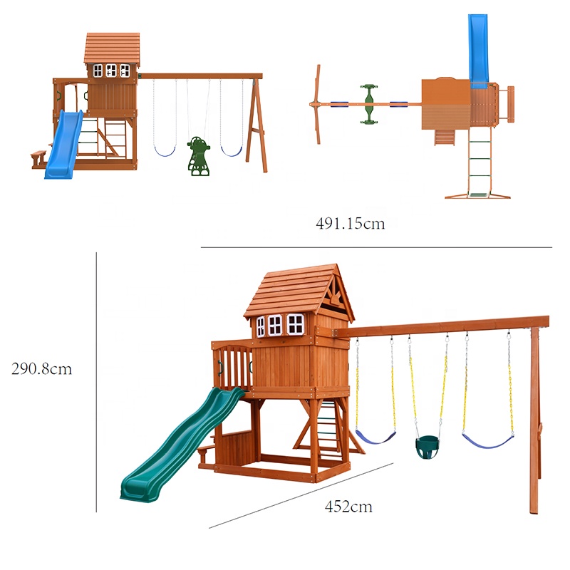 Large Outdoor Amusement Equipm - Kids Outdoor Garden Toys recension och pris