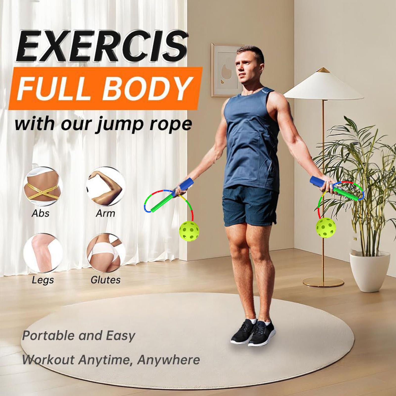 Skipping Rope Jump Rope With C - Kids Outdoor Gym Equipment recension och pris