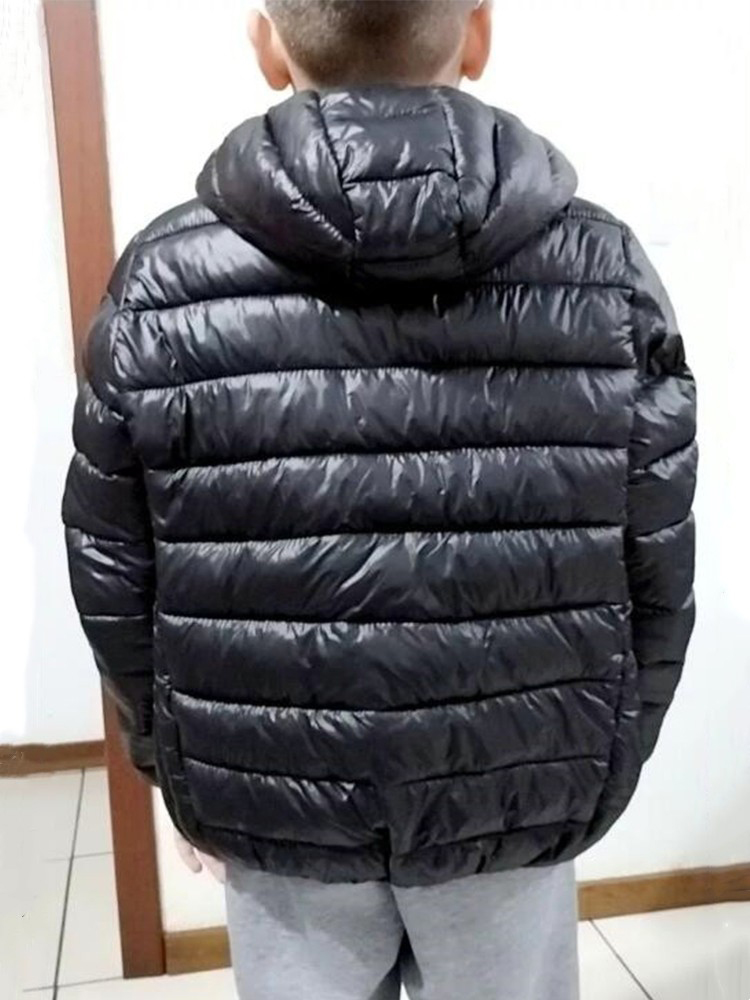 Hooded Lightweight Down Jacket - Kids Outdoor Jacket recension och pris