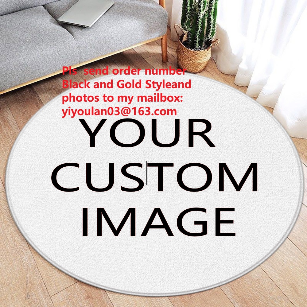 1PC DIY Pictures Custom round  - Kids Outdoor Table And Chair Set recension och pris