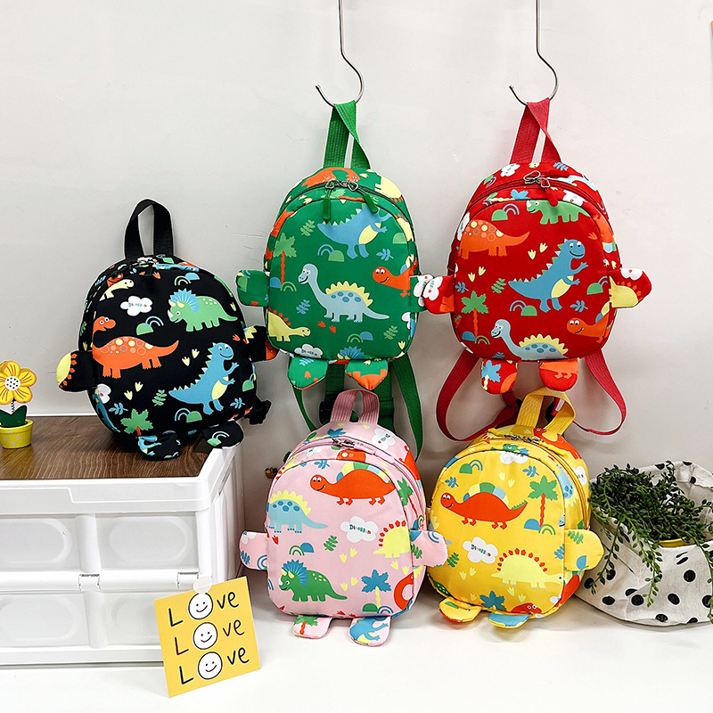 Cute Children Bag Cartoon Dino - Kids Outdoor Backpack recension och pris