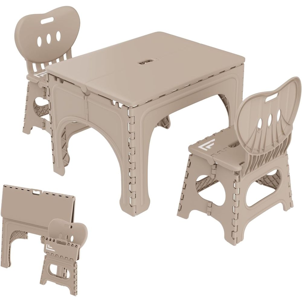 Kids Folding Table and Chairs  - Kids Outdoor Table And Chair Set recension och pris