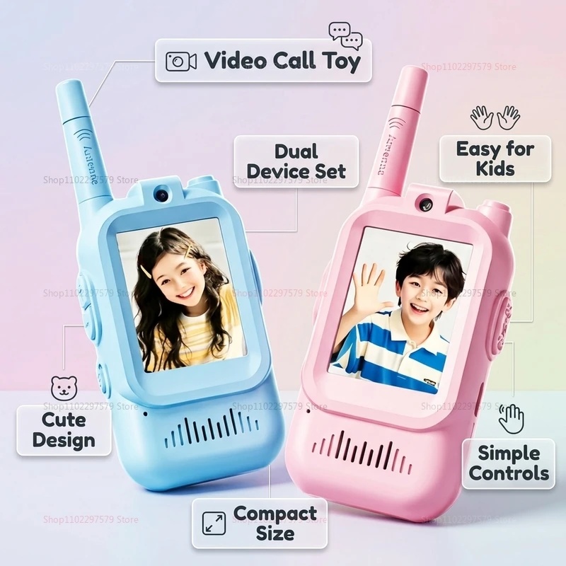 NEW Kids Video Walkie Talkies  - Kids Outdoor Videos recension och pris