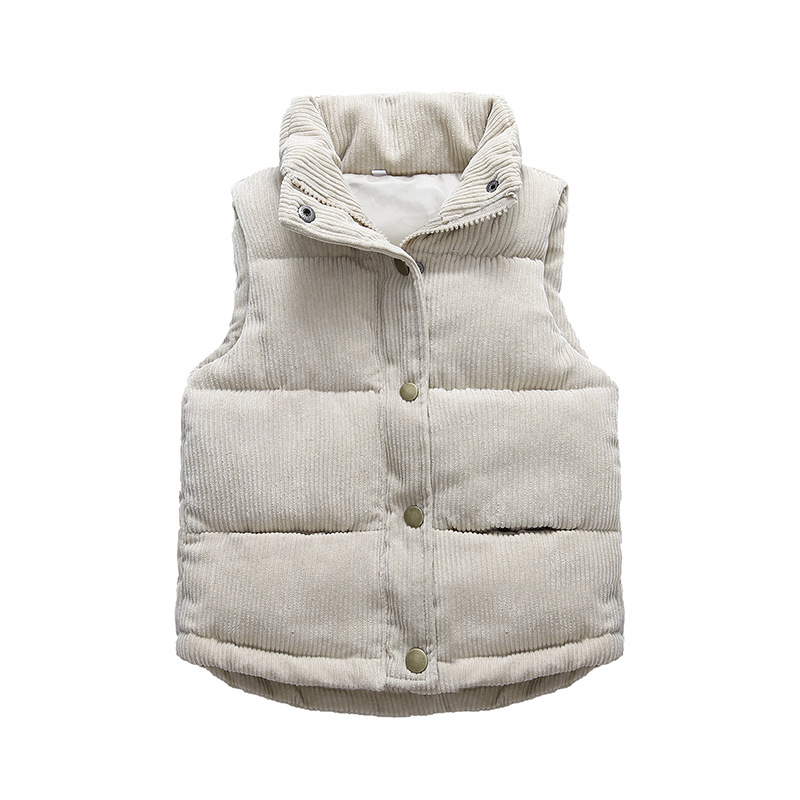 Kids Boys Girls Corduroy Vests - Kids Outdoor Jacket recension och pris