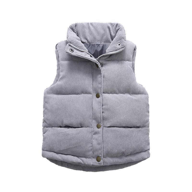 Kids Boys Girls Corduroy Vests - Kids Outdoor Jacket recension och pris