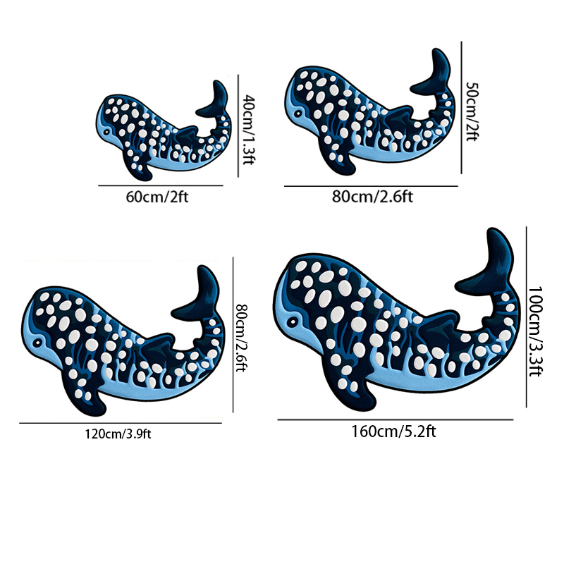 VIKAMA Whale Shark Shaped Bath - Kids Outdoor Flooring recension och pris