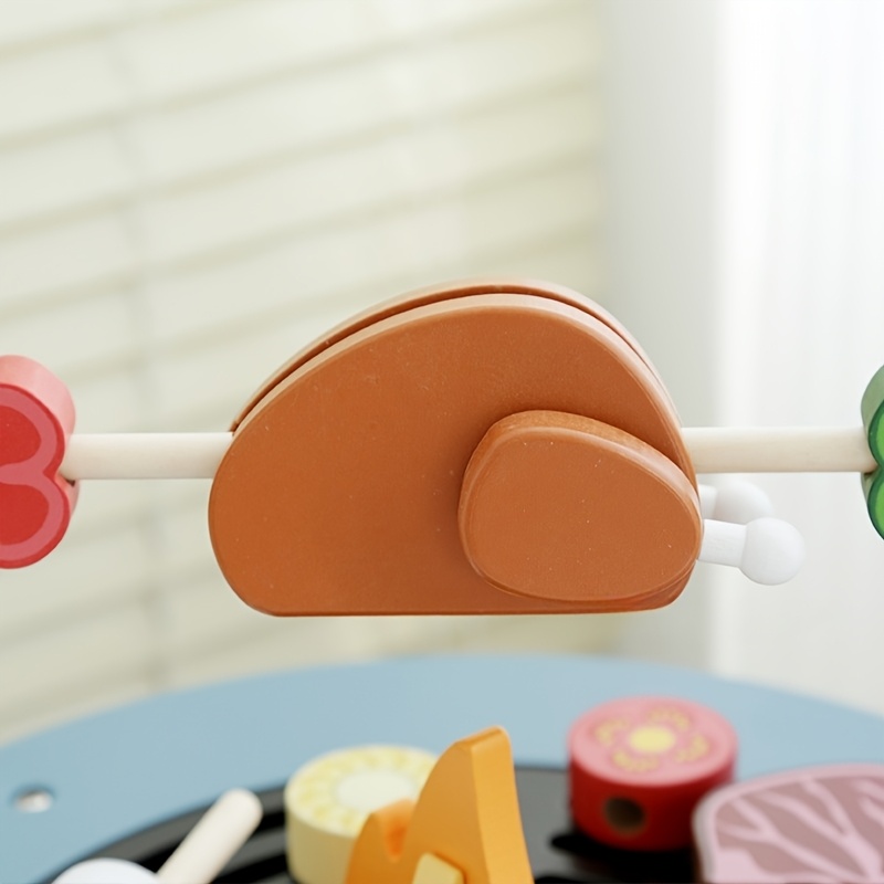 Wooden Barbecue Playset For Ki - Kids Outdoor Grill Set recension och pris
