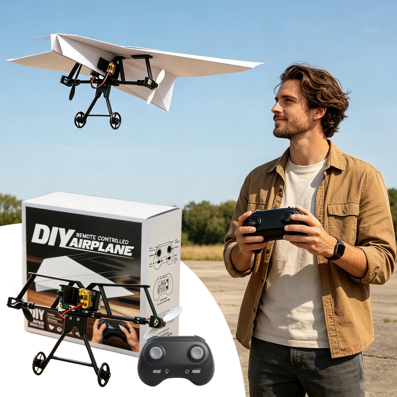 DIY RC Paper Airplane Kit Plan - Kids Outdoor Kit recension och pris