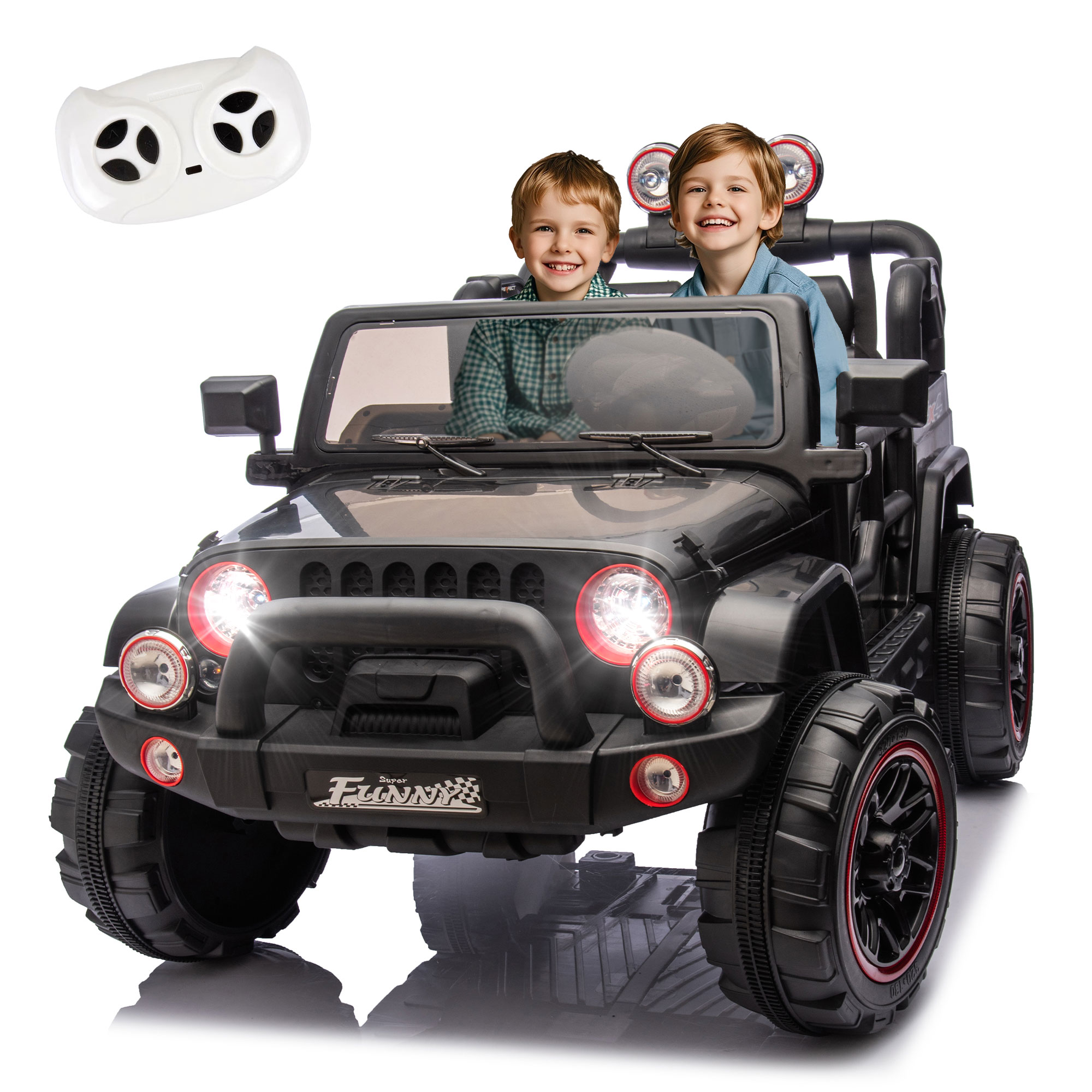 Kids Electric Ride On Toy 24V  - Kids Outdoor Electric Car recension och pris