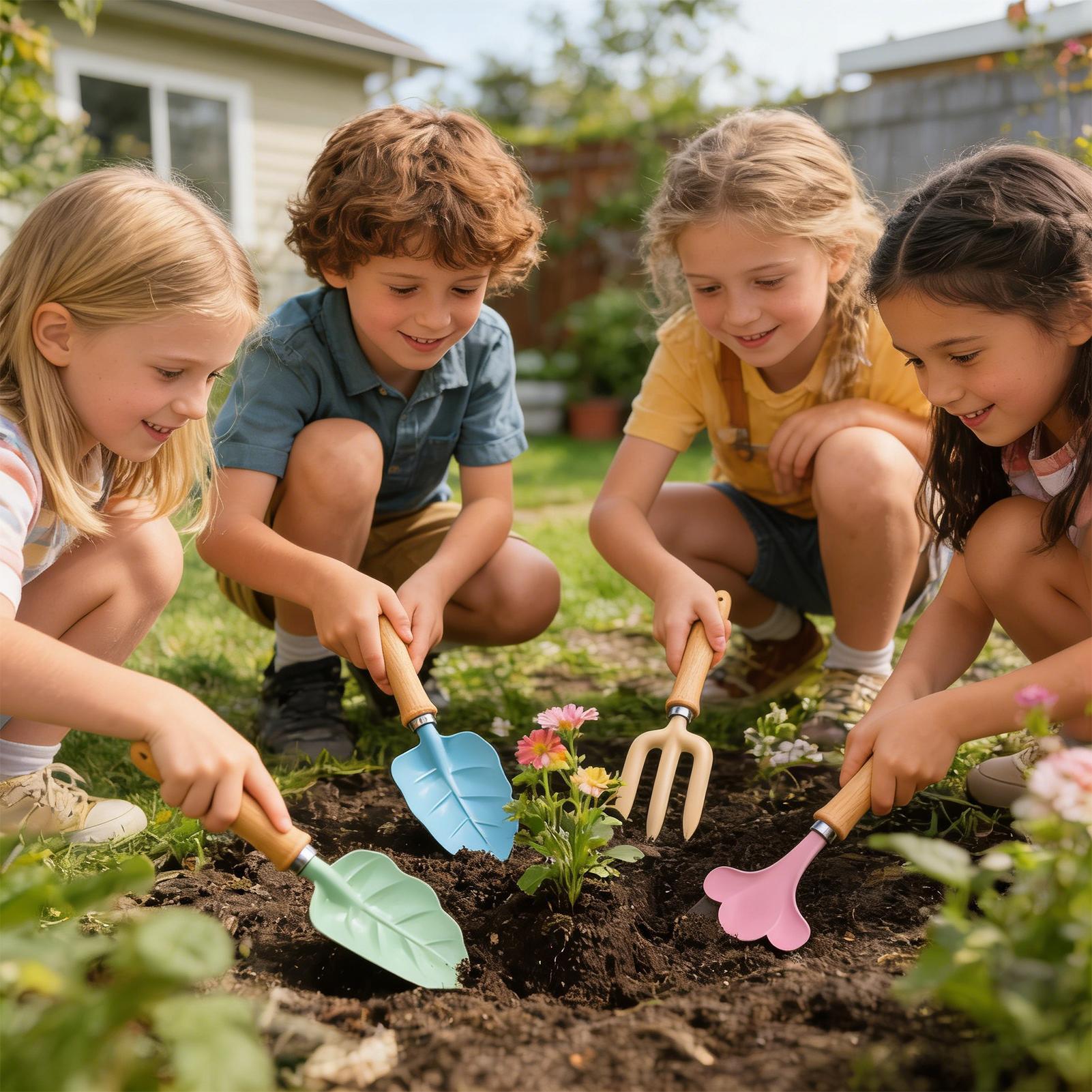 Kids Gardening Set 4 Piece Lea - Kids Outdoor Garden Toys recension och pris