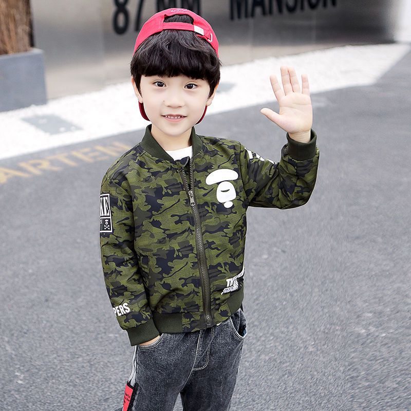 2025 New Boy's Camouflage Base - Kids Outdoor Jacket recension och pris