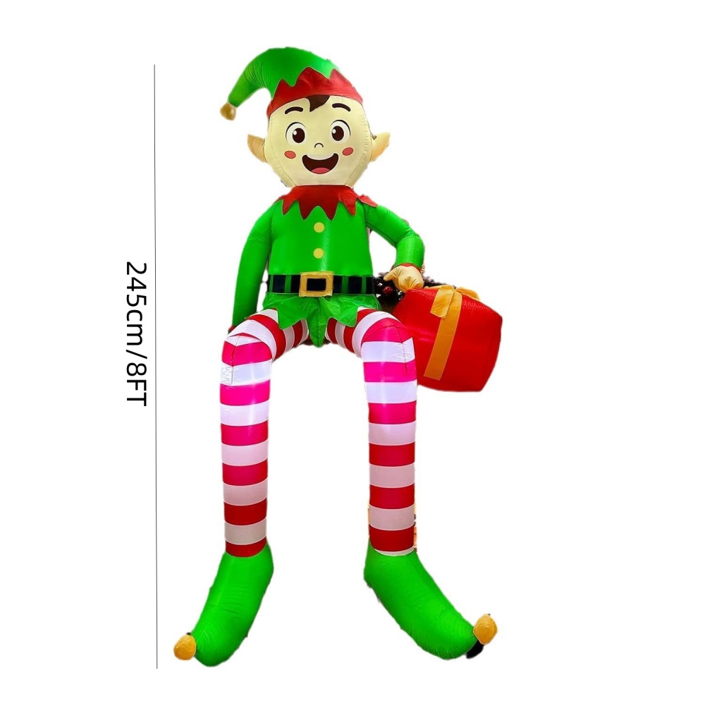 8FT Christmas Inflatables Sitt - Kids Outdoor Garden Toys recension och pris
