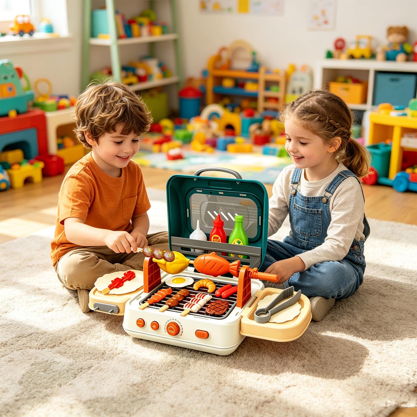 Kids Outdoor Grill Playset Fol - Kids Outdoor Grill Set recension och pris