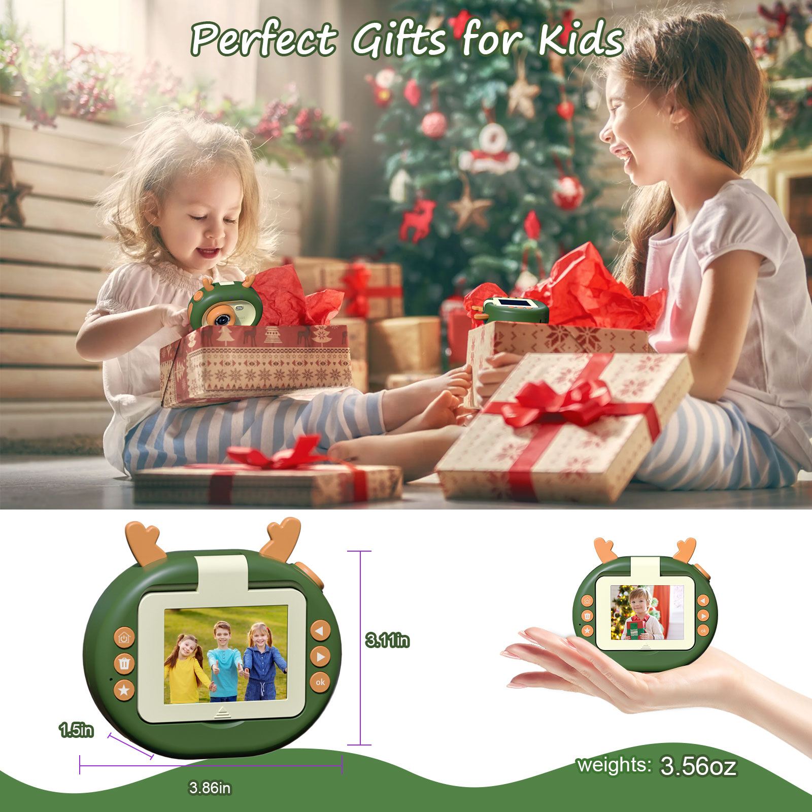 Digital Kids Camera Toy For Gi - Kids Outdoor Videos recension och pris