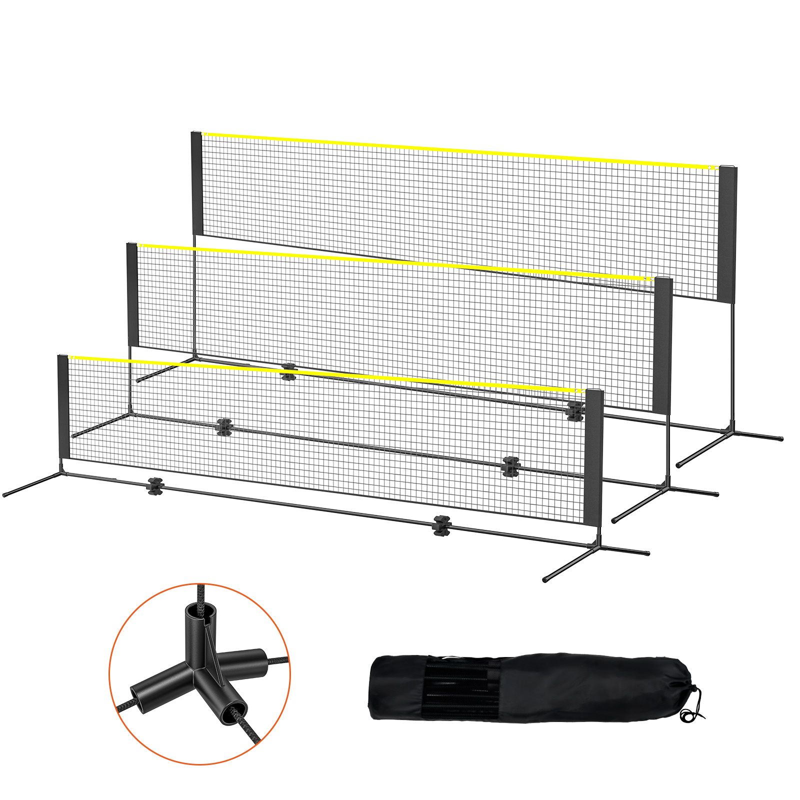 Badminton Net, Height Adjustab - Kids Outdoor Volleyball recension och pris