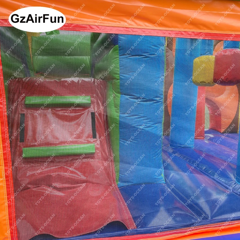 Custom Commercial Outdoor Boun - Kids Outdoor House With Slide recension och pris