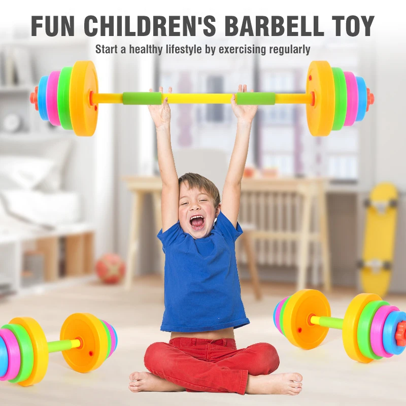 Adjustable Kids Dumbbell Barbe - Kids Outdoor Gym Equipment recension och pris