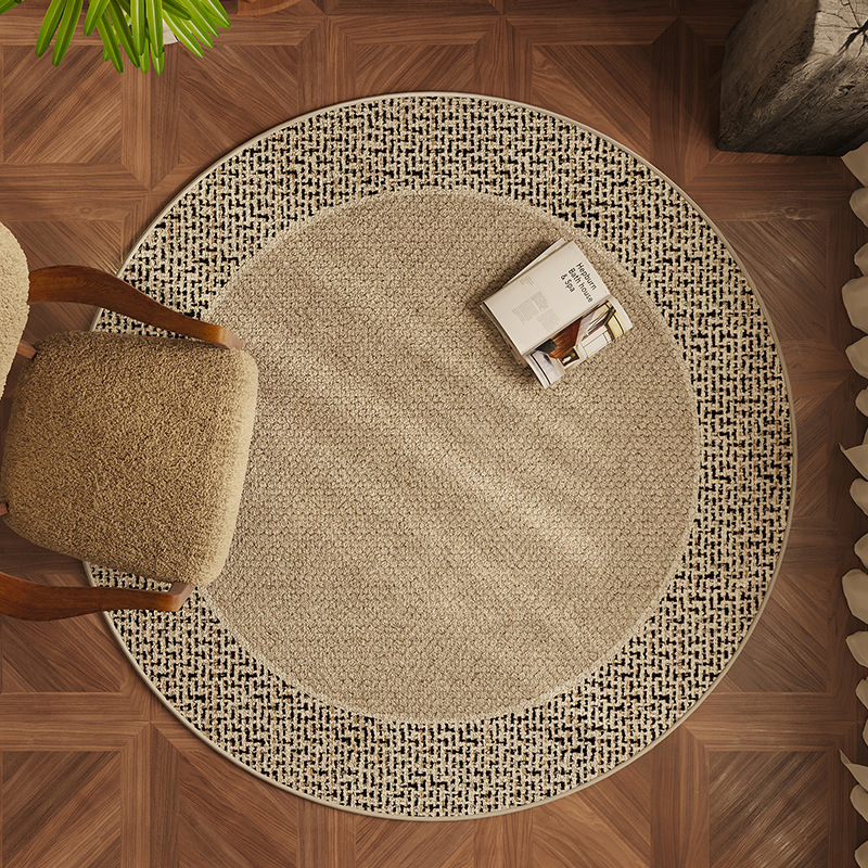VIKAMA Round Office Carpet, Eu - Kids Outdoor Table And Chairs recension och pris