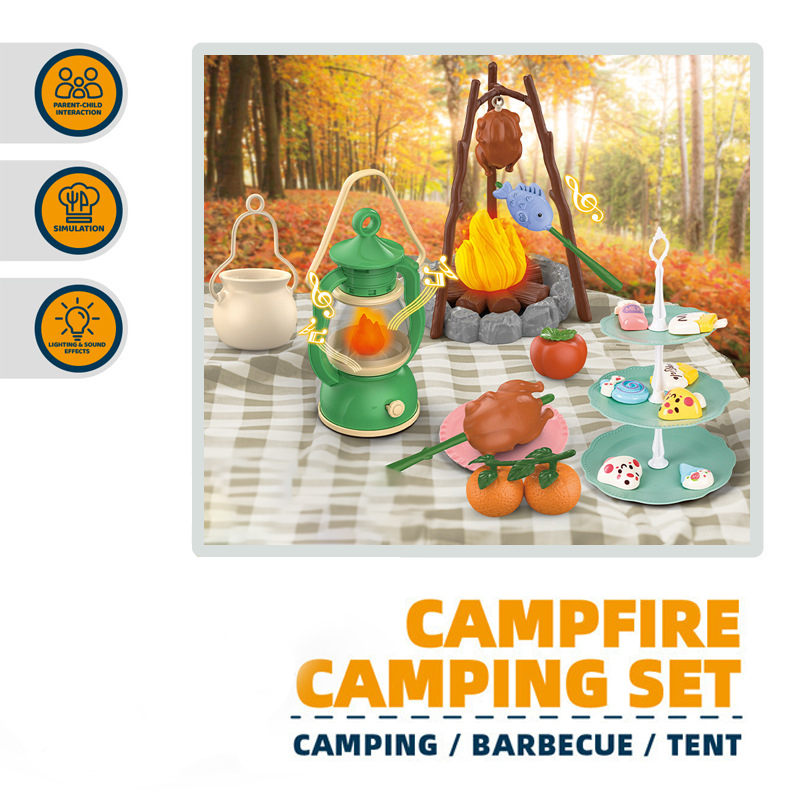Kids Camping Set Campfire Pret - Kids Outdoor Kit recension och pris
