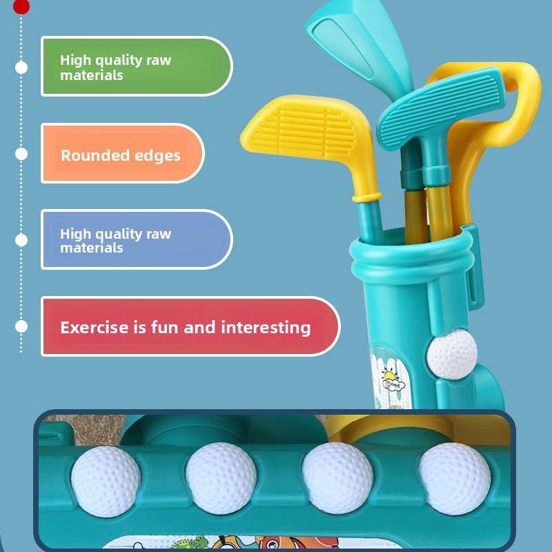 Kids Golf Toy Set with Golf Cl - Kids Indoor Outdoor Cart recension och pris