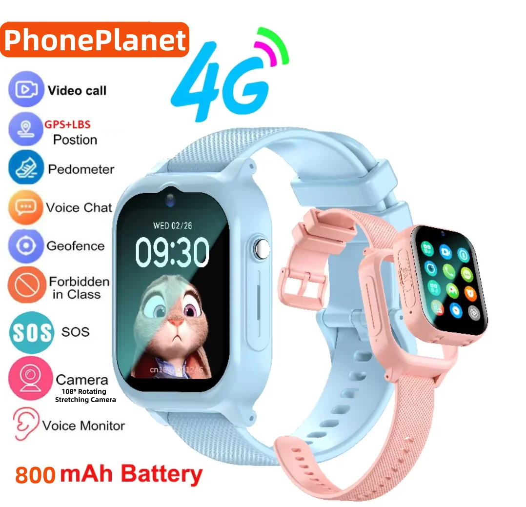4G Kids Smart Watch with GPS S - Kids Outdoor Videos recension och pris