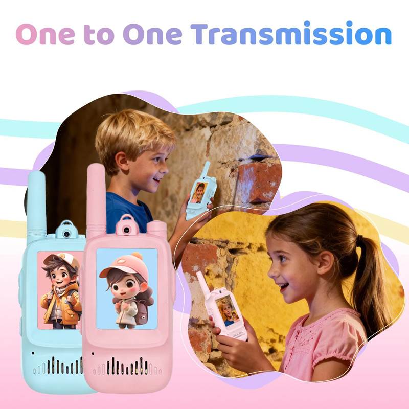 2pcs Kids Video Walkie Talkie  - Kids Outdoor Videos recension och pris