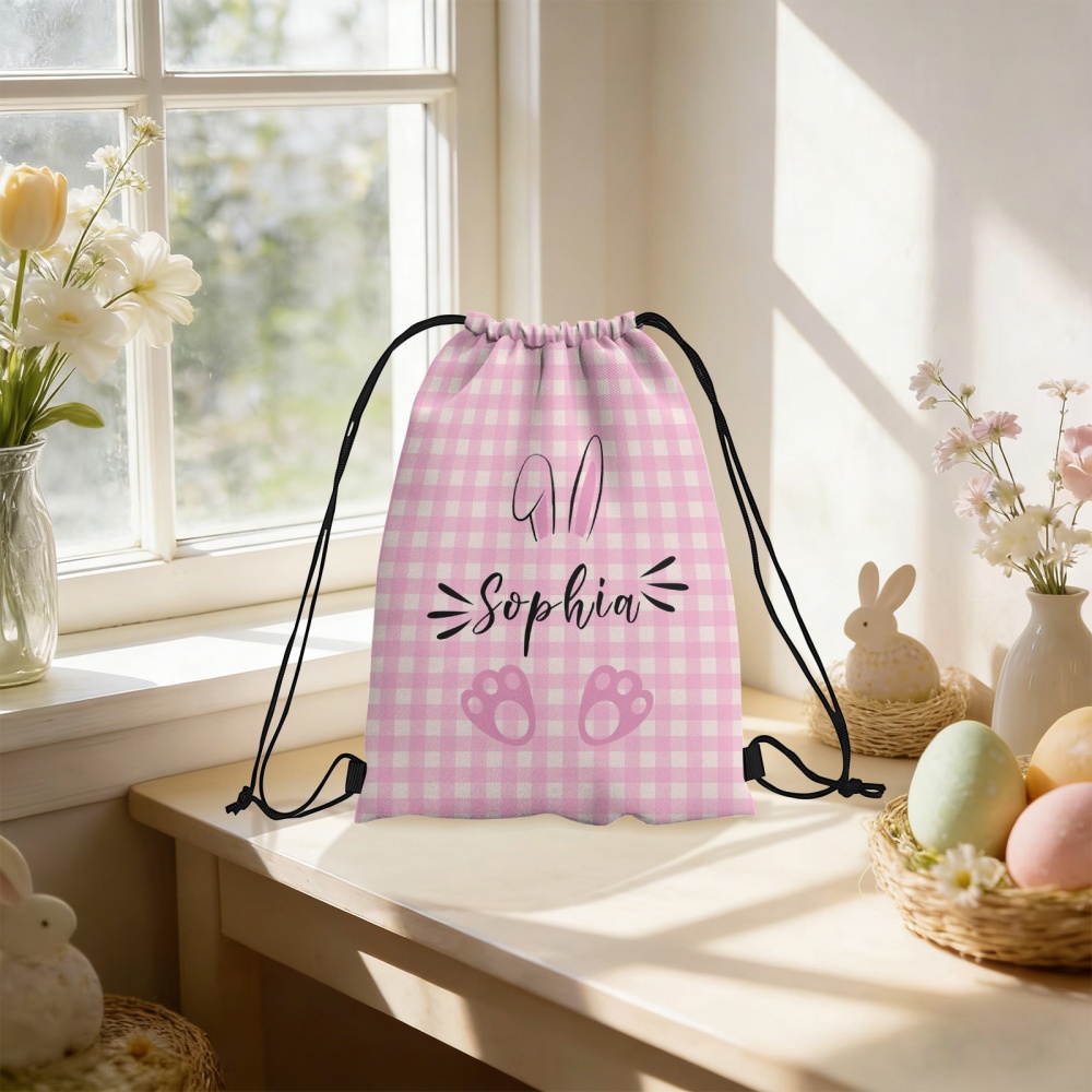 Personalized Easter Bunny Draw - Kids Outdoor Backpack recension och pris