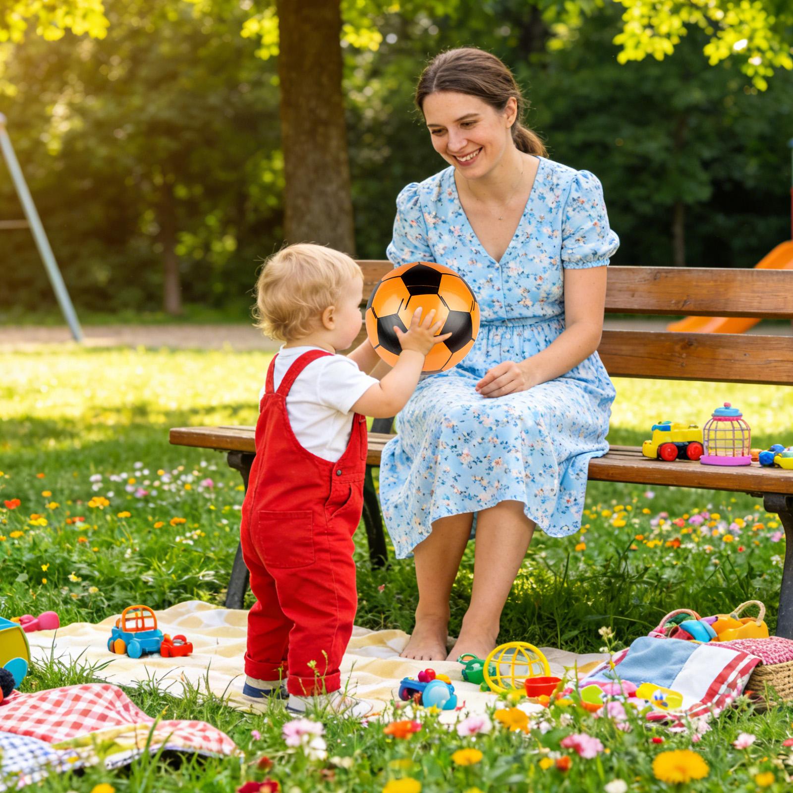 Soccer Ball Inflatable 6 Piece - Kids Outdoor Garden Toys recension och pris