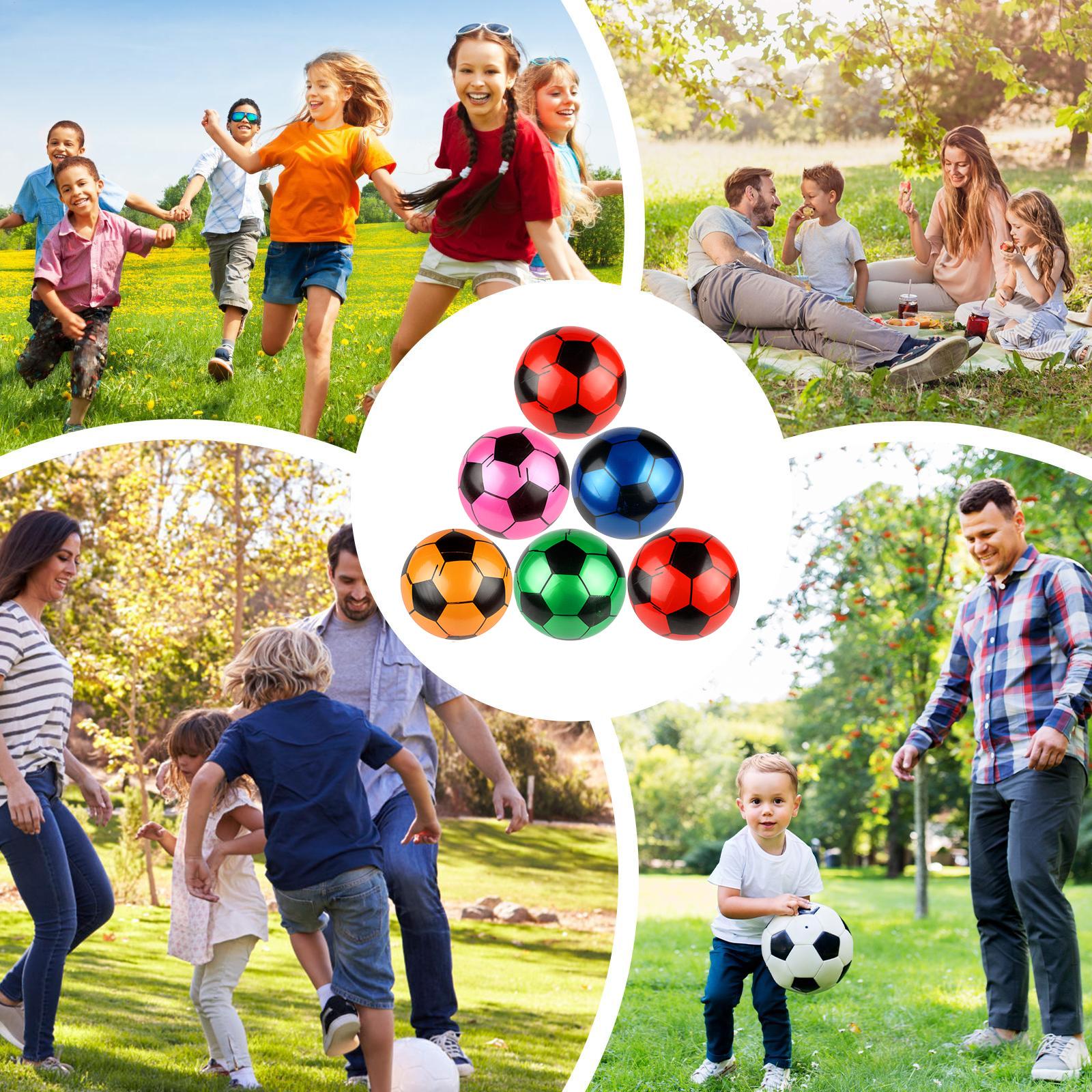 Soccer Ball Inflatable 6 Piece - Kids Outdoor Garden Toys recension och pris