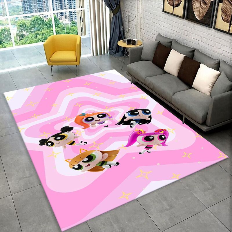 Cute P-Powerpuff girl Cartoon  - Kids Outdoor Flooring recension och pris