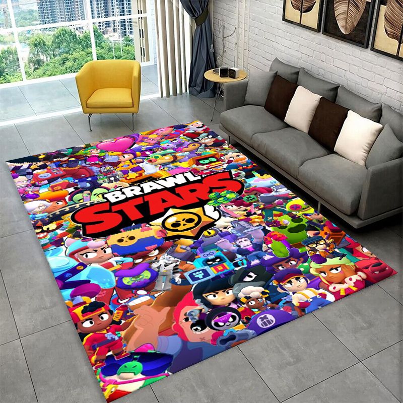 Cartoon B-Brawl Game Non-Slip  - Kids Outdoor Flooring recension och pris
