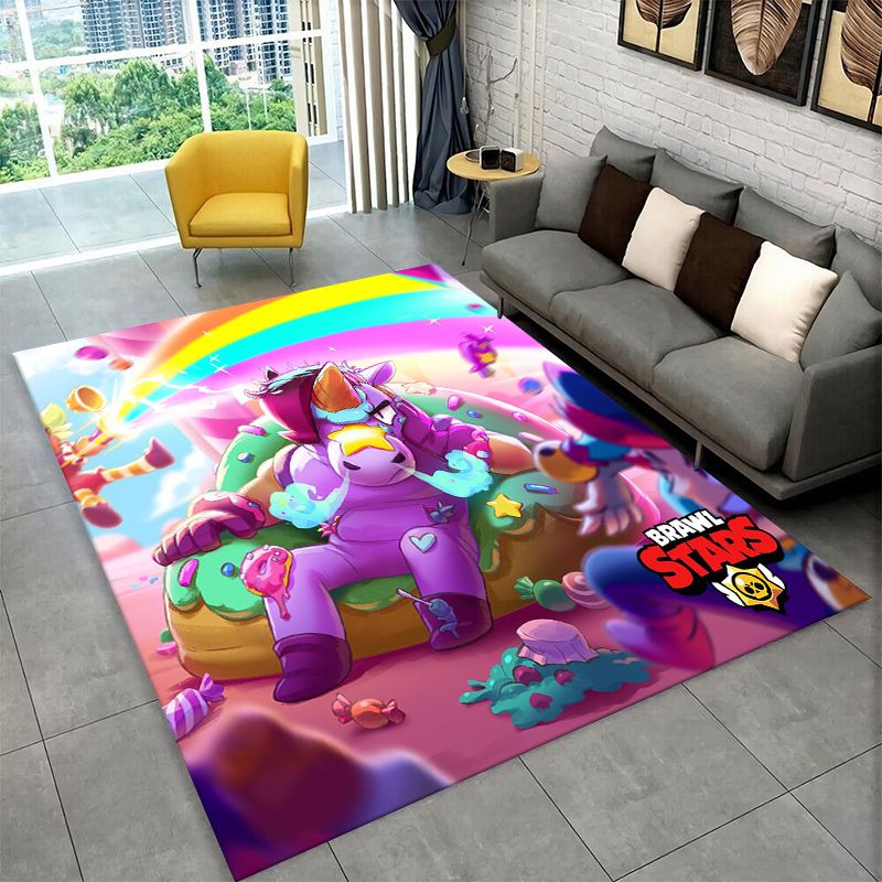 Cartoon B-Brawl Game Non-Slip  - Kids Outdoor Flooring recension och pris