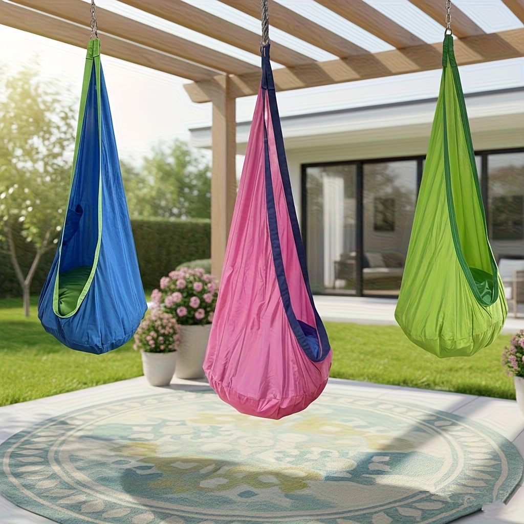Hammock Swing Chair With Infla - Kids Outdoor Table And Chairs recension och pris