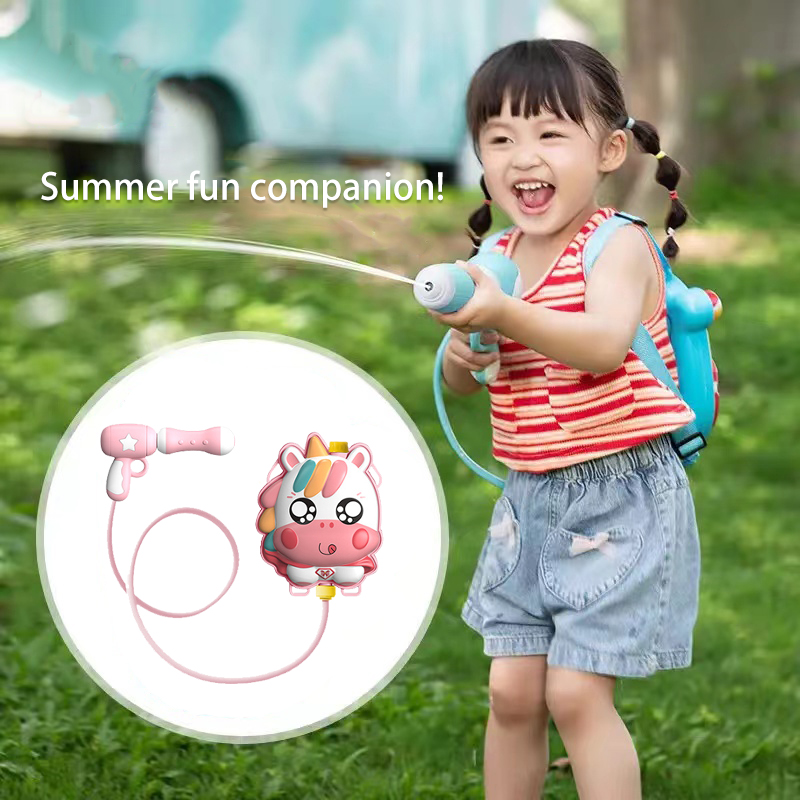 Summer Backpack Water Gun Cart - Kids Outdoor Backpack recension och pris
