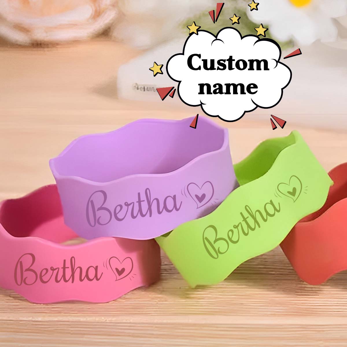 Custom Name Silicone Tumbler S - Kids Outdoor Water recension och pris