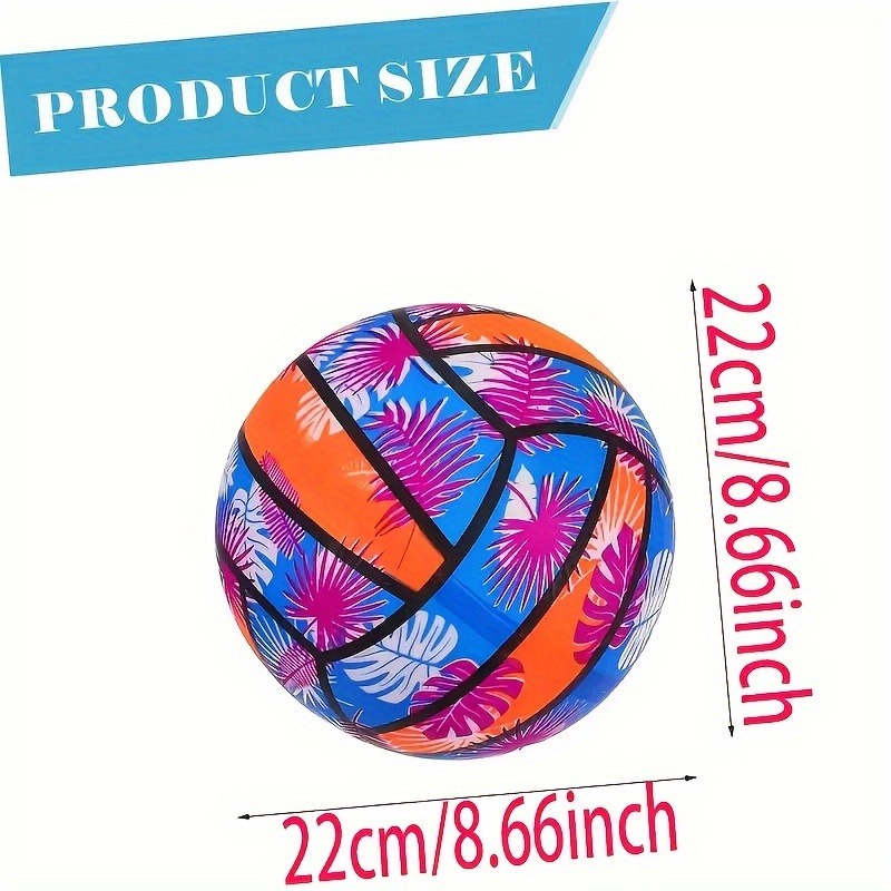 4/2/1pcs Inflatable Beach Voll - Kids Outdoor Volleyball recension och pris