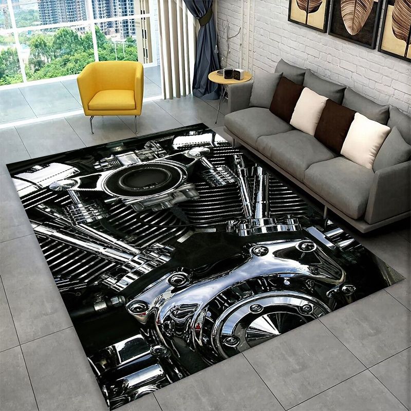 Retro H-Harleys Racing Moto No - Kids Outdoor Flooring recension och pris